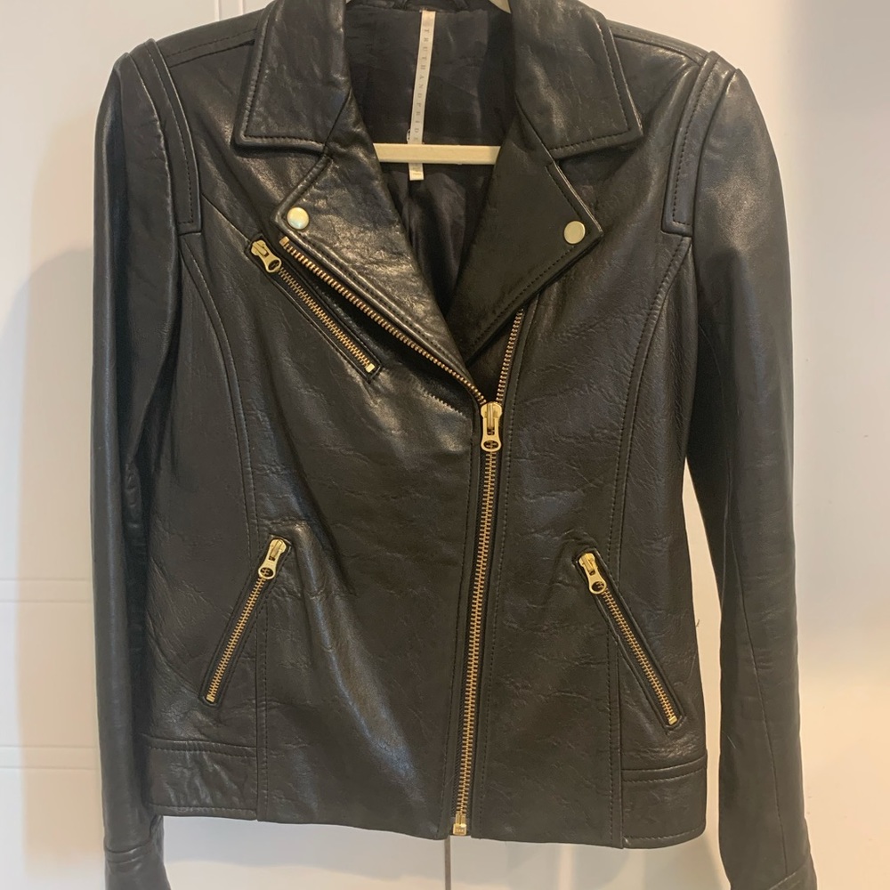 Leather Biker Jacket